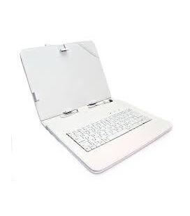 FUNDA TABLET 7" BLANCA CON TECLADO FPM533 FGNS