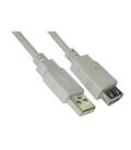 CABLE USB 2.0 TIPO A/M-A/H 1.8 M NANOCABLE 10.01.0203