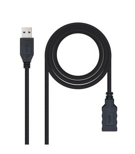 CABLE USB 3.0 TIPO AM-AH NEGRO 3.0 M NANOCABLE 10.01.0903-BK