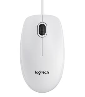 RATON LOGITECH USB B100 BLANCO  910-003360