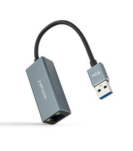 CONVERSOR USB 3.0 ETHERNET GB Mbps GRIS 15 CM NANOCABLE 10.0