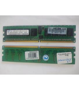 MEMORIA SAMSUNG DDR2 DIMM 512 MB 333 ECC (PC2-3200R-333-10-A3) REACONDICION